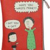 Angry Little Girls Angry Little Girls \"Why You Waste Money!\" Coin Bag | Coin Purses & Pouches