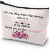 JYTAPP Jytapp Grammy Grandma Gifts Best Grammy Ever Gift The Only Thing Better Than Having You As A Mom Is My Children Having You As Their Grammy Cosmetic Bag | Coin Purses & Pouches