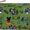 Loungefly Loungefly Mickey, Minnie, & Friends Camping Aop Nylon Pouch | Coin Purses & Pouches