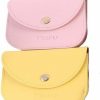 Kopida Solid Color Coin Wallet For Women Girl, Coin Purse With Snap Botton Artificial Leather Change Purse Birthday Gift | Coin Purses & Pouches