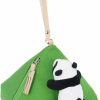 Yosoo Yosoo Triangle Purse, Soft Felt Zongzi Shape Key Bag, Panda Decoration, Large Internal Capacity Due To Its Triangular Shape | Coin Purses & Pouches