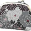 NOREN Corazon Vintage Floral Kiss Lock Coin Change Wallet Purses (Retro Flower - Red) Tiny Slim Small Makeup Cosmetic Bag/Made In Japan Pouch For Women | Coin Purses & Pouches