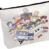 UJIMS Ujims K-Pop Merchandise Gift 17 Character K-Pop Makeup Bag K-Pop Boy Band Gifts Music Album Inspired Gifts Singer Fans Gift (17 Character K-Pop) | Coin Purses & Pouches