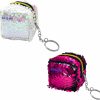 AfitLulu Afitlulu Coin Purse Keychain, 2Pcs Double-Sided Sequin Coin Purse For Women, Zipper Glitter Change Purse Pouch With Keychain To Store Keys, Change, Coin, Party Favor (2.3 * 2 * 2.3Inches) (A) | Coin Purses & Pouches