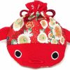 Honbay Honbay 6.7X5.9Inch Cute Japanese Style Goldfish Drawstring Bag Gift Bag Cosmetic Bag Jewelry Pouch Coin Purse | Coin Purses & Pouches