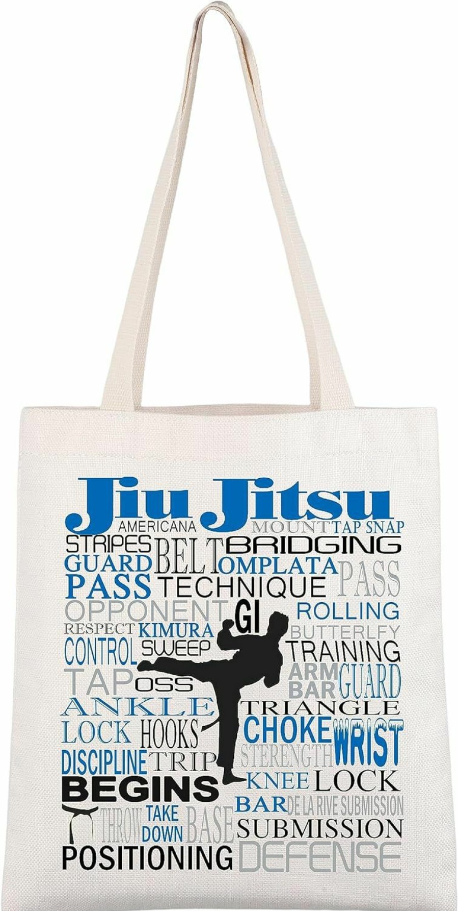 CMNIM Cmnim Jiu Jitsu Gifts For Women Martial Arts Bag Jiu Jitsu Instructor Gift Judoka Gift For Karate Judo Mma Taekwondo Lover (Jiu Jitsu Art Tb) | Coin Purses & Pouches