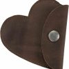 Heather's Heather'S, Heart Shape Coin Purse Handmade From Full Grain Leather (Sangria) | Coin Purses & Pouches