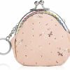 Oyachic Oyachic Mini Coin Purse Vintage Change Purse Clutch Wallet Kiss Lock Pouch With Clasp Closure Gift For Girl Women | Coin Purses & Pouches