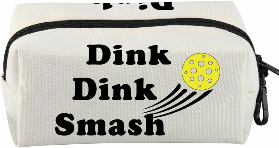 VAMSII Vamsii Pickleball Lover Bag Pickleball Player Pouch Dink Dink Smash Gift For Pickleball Coach Pickleball Lover Gift | Coin Purses & Pouches