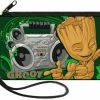 Buckle-Down Buckle-Down Buckle-Down Zip Wallet Guardians Of The Galaxy Large Accessory, Guardians Of The Galaxy, 8" X 5" | Coin Purses & Pouches