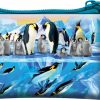 3D Live Life 3D Livelife Coin Purse - Penguin Plunge From Deluxebase. Lenticular 3D Penguin Purse. Cash, Coin And Card Holder With Secure Zipper Featuring Artwork Licensed From Renowned Michael Searle | Coin Purses & Pouches