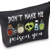 TSOTMO Tsotmo Evil Gift Queen Bag Gifts Poison Zipper Makeup Pouch Witch Poison Gift Poison Villains Inspired Gift For Villains Fans Women | Coin Purses & Pouches