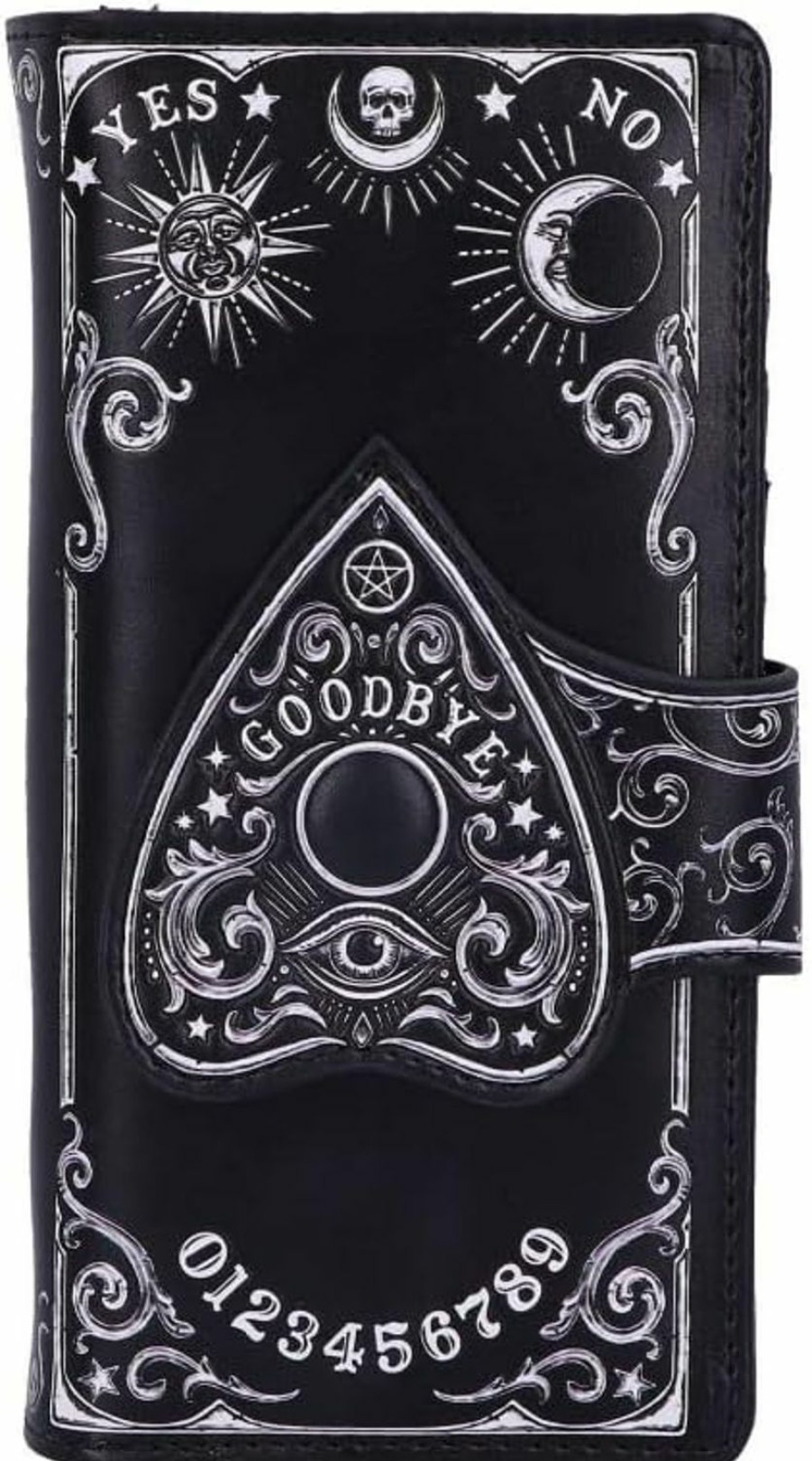 Amazon Nemesis Now Spirit Board Planchette Embossed Frauen Geldborse Gothic, Nu Goth, Rockwear | Coin Purses & Pouches