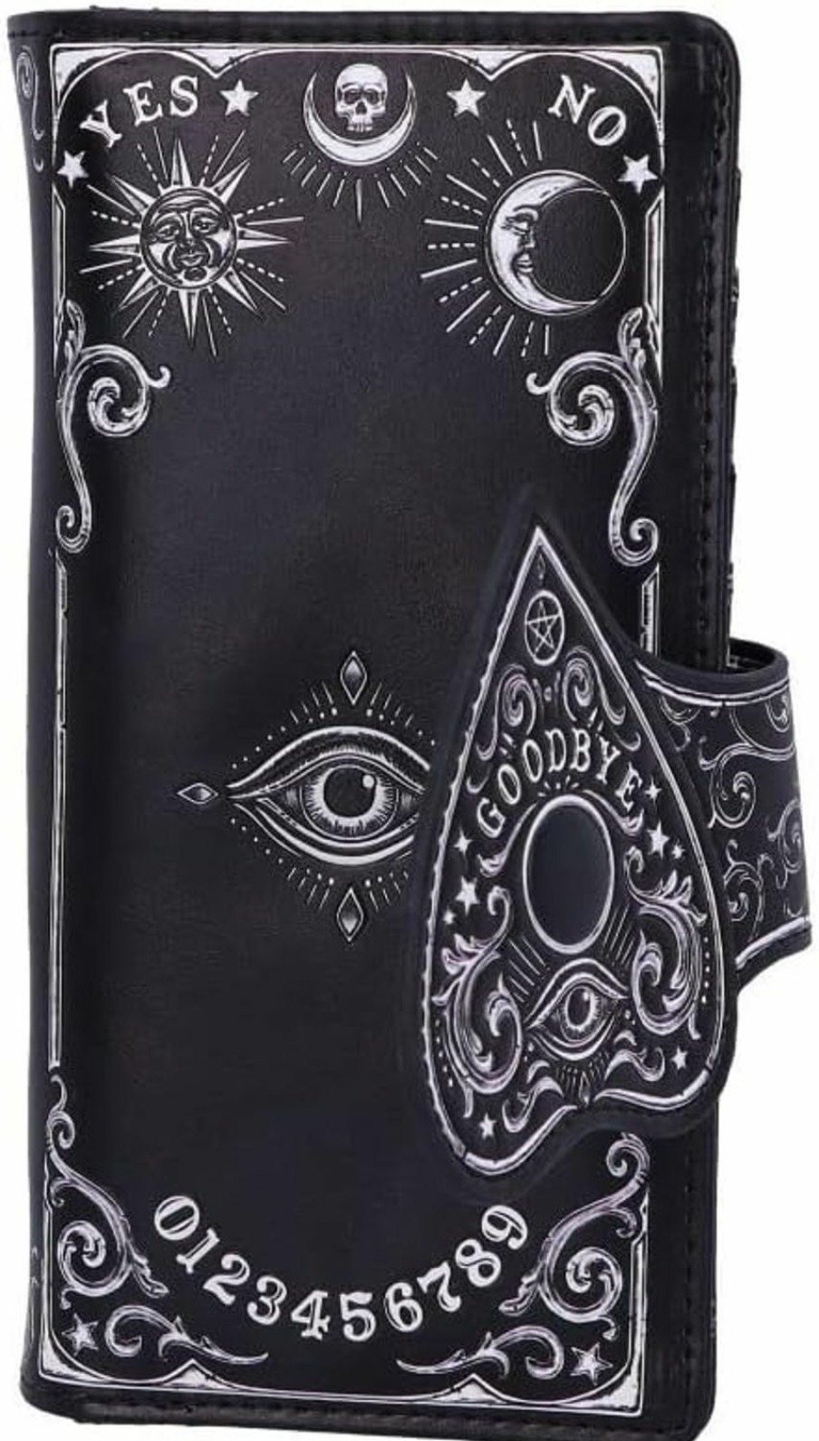 Amazon Nemesis Now Spirit Board Planchette Embossed Frauen Geldborse Gothic, Nu Goth, Rockwear | Coin Purses & Pouches