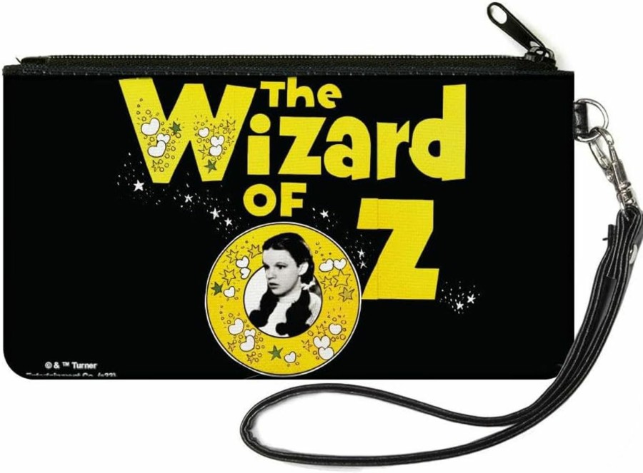 Buckle-Down Movies Wallet, Coin Purse, The Wizard Of Oz Dorothy Pose Black Yellow White, Canvas | Coin Purses & Pouches