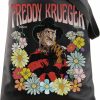 WZMPA Wzmpa Freddy Tote Bag Horror Freddy Fans Gift Freddy Glove Killing Theme Grocery Bag For Scary Killer Fans | Coin Purses & Pouches