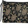 Babrukda Babrukda Women Change Purse Coin Purse Vintage Blue Butterfly Maple Leaf Flower Wallet Bag With Wristlet Strap Zipper Change Pouch Small Toiletry Case 7\" L X 5.5\" W | Coin Purses & Pouches