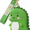 XLCTT Xlctt Cute Cartoon Coin Wallet For Backpack Decoration Animal Keychain Keyring Wallet With Silicone Strap Cute Pendant Mini Zipper Bag Suitable(Z-2) | Coin Purses & Pouches