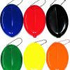 Brinz 6 Oval Squeeze Coin Holders | Change Purse Made In The Usa | For Men And Women By Npgd (Mixed) | Coin Purses & Pouches